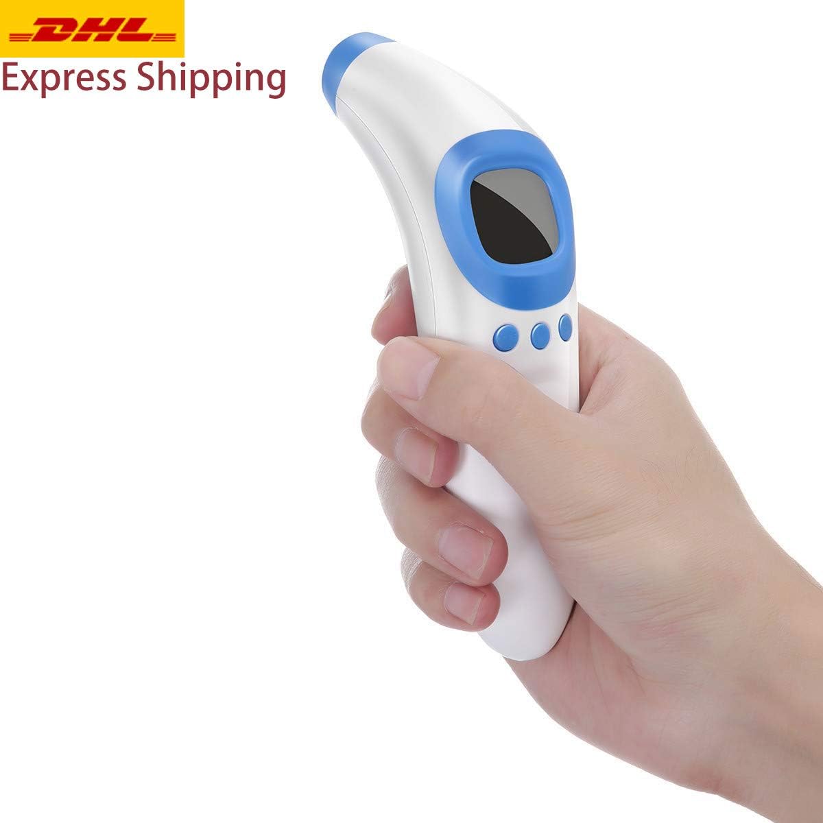 Awakelion Forehead Thermometer,Ear Thermometer –Digital Infrared Body Temporal Thermometer with Fever Alarm and Memory Function – Ideal for Babies, Infants, Children, Adults, Indoor, and Outdoor Use