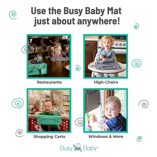BUSY BABY Silicone PlacematAs Seen On Shark TankBuiltin Suction Cups