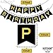 Gold and Black Birthday Decorations Set - Happy Birthday Banner for Birthday Party Decorations | Gold Foil Fringe and Mylar Star Balloons, Pack of 3 | Happy Birthday Black and Gold Party Decorations