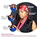 Ali Pearl Wig Grip Band, Satin Edge Laying Scarf for Lace Frontal Wigs,Non Slip Hair Wrap, Keep Wig Secured -Wigrip- Soft Women's Satin Headband for Makeup, Facial,Sport,Yoga (Red 1 pieces)