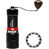 CafeSing GRIZZ 63 Manual Coffee Grinder, 63mm Conical Burr