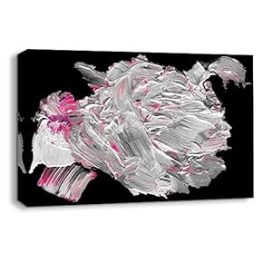 Canvas Wall Art Abstract Oil Texture Pictures Home Wall Decorations for Bedroom Living Room Paintings Canvas Prints Framed - 12x18 inches