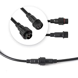 BTF-LIGHTING 3 Pin Electrical Connector 18AWG IP65