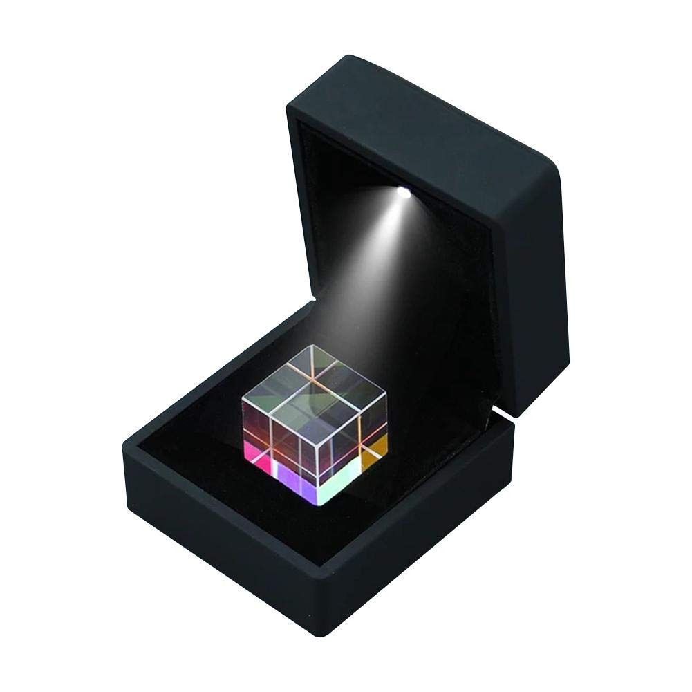 CMY Optic Prism Cube, MultiColor Optical Glass Prism, RGB Dispersion