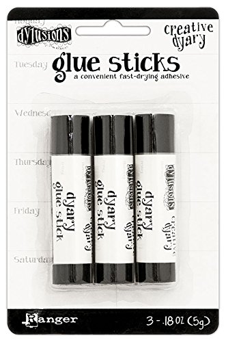 Ranger Dylusions Creative Dyary Mini Glue Sticks 3/Pkg