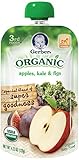 Gerber Organic 3rd Foods Apples, Kale & Figs, 4.23 Ounce Pouch (Pack of 12)