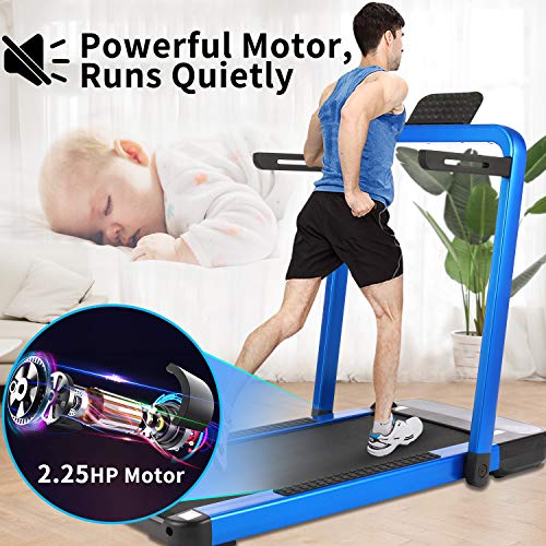 ANCHEER Under Desk Treadmill for Home, 2in1 Electric Folding