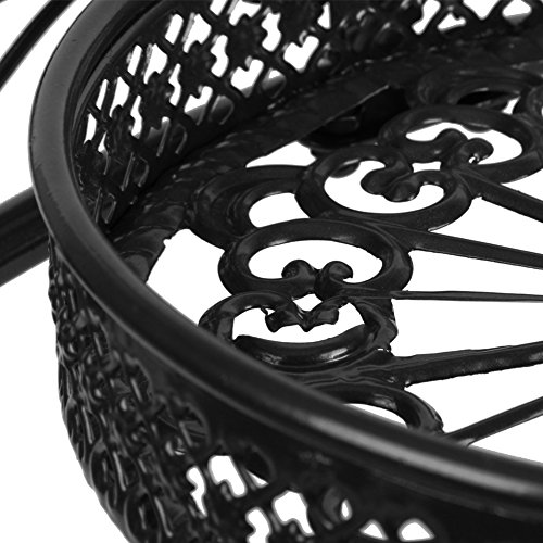 [Arch Bridge Design] DoubleWin Arched Metal Garden Stand with 3 Pots Holders - Thumbnail 3