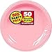 New Purple Round Disposable Plastic Plates - 10.25