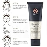 Black Mask Blackhead Remover Purifying Black Peel Off Mask - Activated Charcoal Deep Cleansing Facial Acne Pore Cleaner 80g