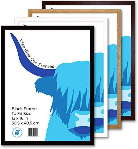 Wee Blue Coo 12x16 Black Wooden Picture Frame 12 X 16 Inch Acrylic Safety Glass Photo Frame 30 5 X 40 7cm Home Accessories Photo Frames Robots Maytronics Co Il
