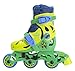 PlayWheels Teenage Mutant Ninja Turtles Convertible 2-in-1 Skates, Junior Size 6-9