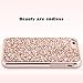 UrbanDrama iPhone 6 Case, iPhone 6S Case, Luxury Glitter Sparkly Diamond High Impact Shockproof Hybrid Hard PC, TPU Anti Slip Bumper Protective Case for iPhone 6, iPhone 6S 4.7 inches, Rose Gold