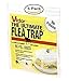 Victor 11 M231 Ultimate Flea Trap, (6 Refills), Yellow primary