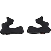 Troy Lee Designs D4 Poly CHEEKPADS; Solid Black MD (58CM)