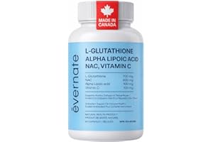 ALL-IN-ONE L-Glutathione 700 mg (Reduced) with NAC 400 mg, Alpha-Lipoic Acid 200 mg & Vitamin C (Per Serving: 2 Capsules) – A