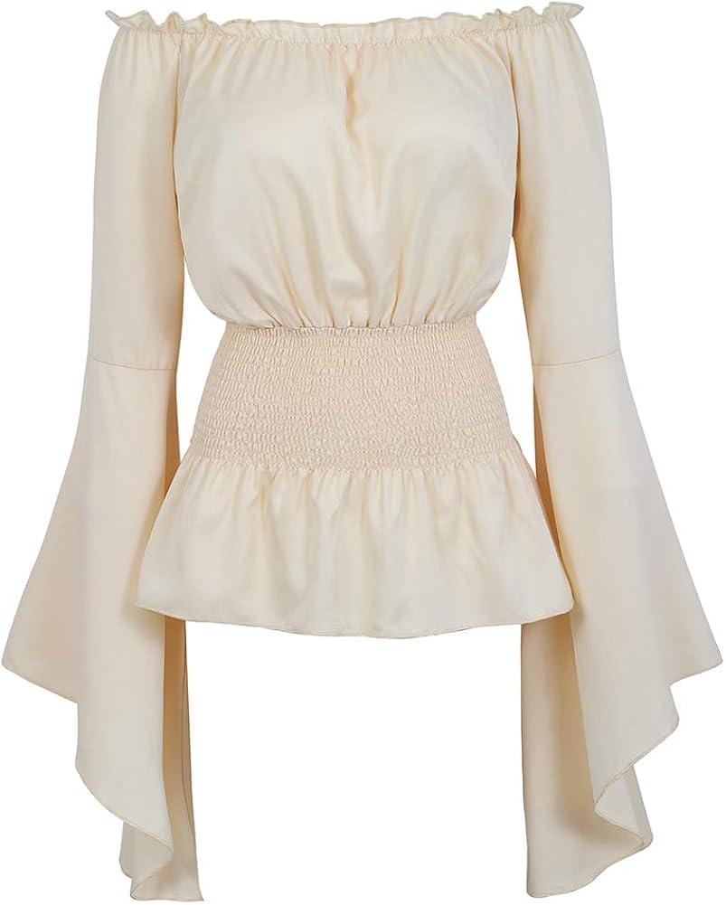 off the shoulder peasant blouse