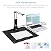 Koolertron Professional Book Document Scanner with OCR, Folding Portable Scanner Height Adjustable USB Document Reader with LED Lights, 8 Mega-Pixel Fast Scanning (A3(Height Adjustable))