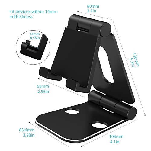 image for Syncwire Tablet Stand - Adjustable 2x270° Portable Table Desk Stand C