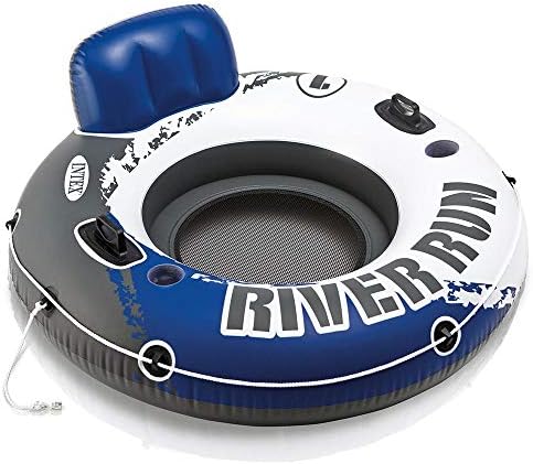 Intex River Run I Sport Lounge Inflatable Water Float 53" Diameter