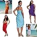 1 World Sarongs Womens Solid Swimsuit Cover-Up Sarong in your choice of color