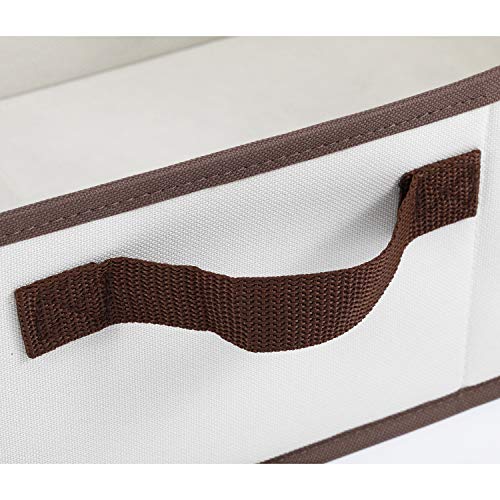 MaidMAX Foldable Storage Cubes Bins Laundry Baskets with Handles for