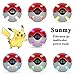 Pokemon GO Power Bank 10000mAh External Battery Charger, Sunmy Ultra Compact Portable Battery Pack With LED Light For for iPhone 7 6 plus Samsung Galaxy smart phone Multicolor