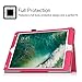 Fintie Case for iPad 9.7 2018/2017, iPad Air 2, iPad Air - [Corner Protection] Premium Vegan Leather Folio Stand Cover, Auto Wake/Sleep for iPad 6th / 5th Gen, iPad Air 1/2, Hot Pink