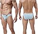YuKaiChen Men Briefs Ice Silk String Bikini Briefs Underwear Sexy Bikinis and Briefs XXXL/US XL