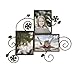 Adeco PF0523 Decorative Bronze-Color Iron Wall Hanging Collage Picture Photo Frame, 5 X 7