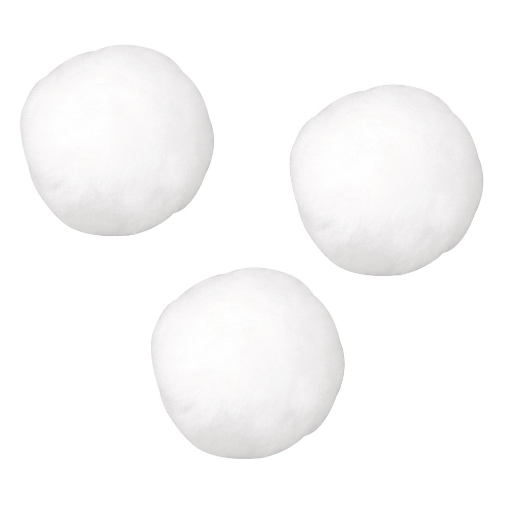 Rayher Pompoms White 25 mm Pack of 35