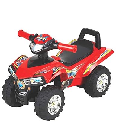 EZ PLAYMATES BABY RIDE ON DESERT BIKE RED