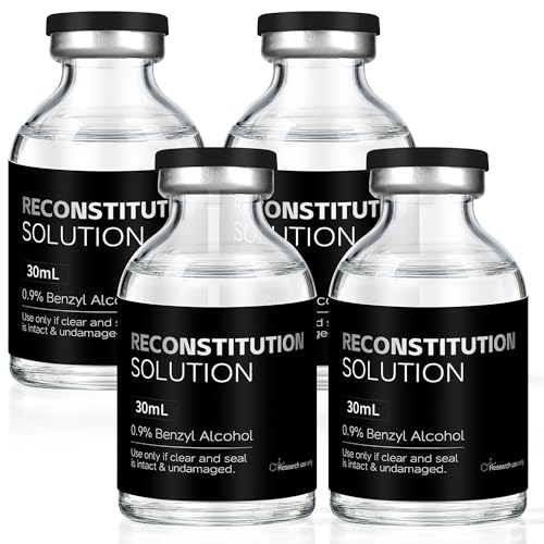 Jentatnua Solution Ultra Clean,Triple Sealed,30ML 4 Pack in Premium Glass Vials
