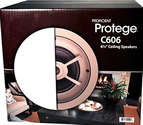 Amazon Com Proficient C606 6 5 2 Way Poly Ceiling Speakers Pair