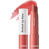 Dr.Different Retinal Lip Balm Tinted, Anti-Wrinkle Lip Treatment with Deep Hydration & Long-Lasting Moisture, K-Skincare made by Korean Dermatologist, 0.14oz