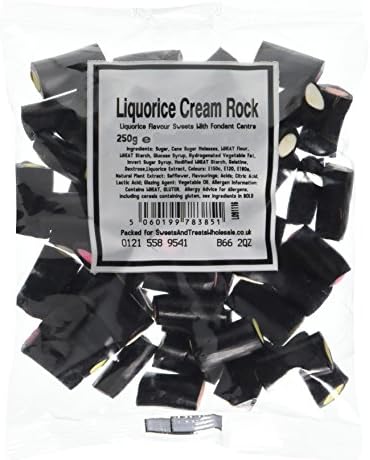 Liquorice Cream Rock 1kg