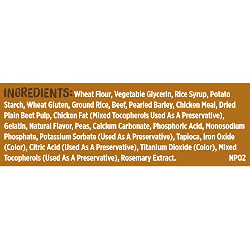NUTRISH SOUP BONES PREMIUM DOG CHEWS WITH REAL BEEF AND BARLEY, 11 CHEWS, PACKAGING MAY VARY (RACHAEL RAY)