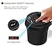 YHY Car Cup Charger, Dual USB Ports Car Charger 12V/24V with 2-Socket Cigarette Lighter Splitter Power Adapter Universal for Apple Android Windows Smartphones Tablets phone holder charger