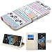 Alcatel One Touch Fierce XL Phone Case , The Smart Choice (Tm) Wallet Case Pouch Cover Fold Stand Case Premium Leather Wallet Flip Case Pu Leather with Card Slots (Tower)