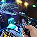 AKDSteel Party Light 3W Mini Disco Ball 7 Colors Sound Activated Strobe Lights Dj Stage Lamp with Remote Controller for Party, Festival, Bar, Club, Wedding, KTV, Outdoor