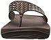 FitFlop Women's Ringer Welljelly Flip Flop, Bronze, 5 M US