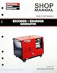 Honda EX3300 EX4500 Generator Service Repair Shop Manual