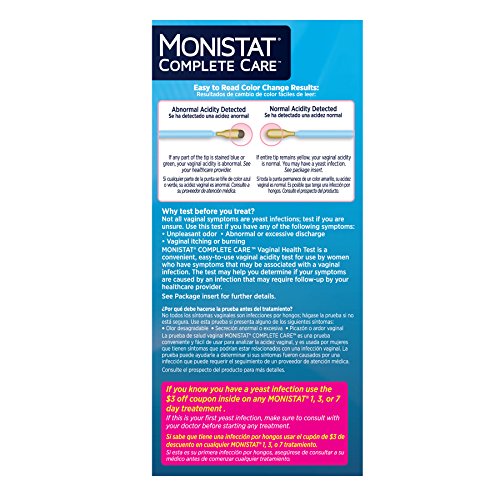 Yeast Infection Treatments Complete Care Vaginal Health Test, Swabs Included eBay