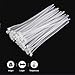 Nylon Zip Ties Heavy Duty- 7 Inch 100 Pieces,Tensile Strength, Ultra Strong Plastic Wire Ties, Multi-Purpose Self Locking Cable Ties.White