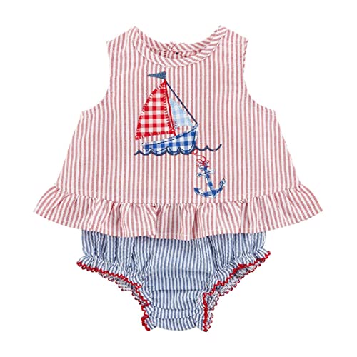 Mud Pie Girls Casual Kids Tunic & Capri Set, Turtle, 5T US