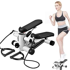 Mini-Stepper-LCD-Display-Up-Down-Stepper-With-Power-Ropes-Exercise-Fitness-Twister-Home-Gym-Equipment-Beginners-Advanced-Users-Gym-Exercise-Leg-Thigh-Toner-Toning-Workout-Fitness Mini-Stepper LCD Display, Up-Down-Stepper With Power Ropes, Exercise Fitness Twister Home Gym Equipment, Beginners & Advanced Users Gym Exercise Leg Thigh Toner Toning Workout Fitness
