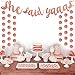 She Said Yaaas Bachelorette Party Banner -Rose Gold Engagement Party Decoration And Bridal Shower Sign