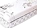 Fitted Crib Sheets Set, 2 Pack 100% Cotton for Baby Boys Girls 28”x52” - Hypoallergenic Breathable Crib Mattress Topper - Baby Elephant Moon Series