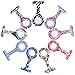 Top Plaza Women's Girls' Fashion Floral Nurse Clip-on Fob Brooch Silicone Jelly Hanging Pocket Watch with Different Replacement Brooch Case Covers (Pack of 9)