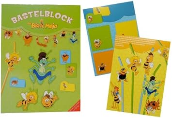 Alles Meine De Gmbh Bastelblock Die Biene Maja Bastelbuch Set Fur Kinderzimmer Deko Zum Basteln Flip Willi Tier Kinder Amazon De Spielzeug